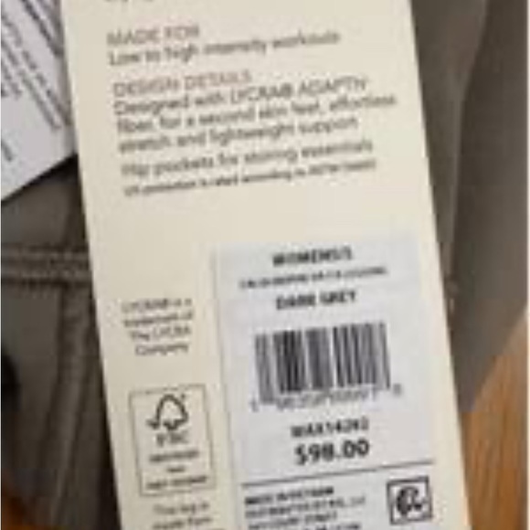 CALIA by Carrie Underwood Taupe High-Waist Leggings - Picture 3 of 3